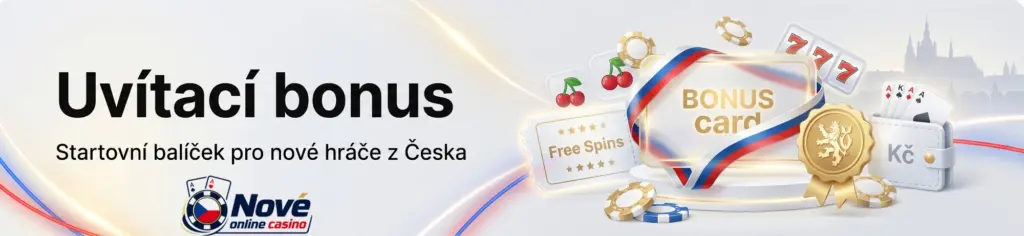 Nové české online casino s výhodným startovním bonusem