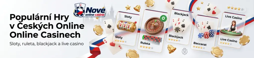 Nové české online casino s pestrou nabídkou her